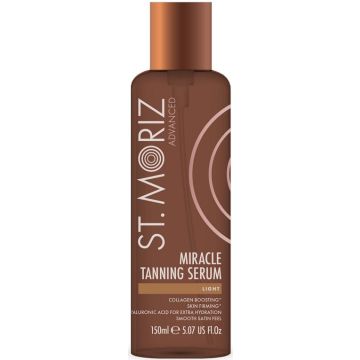 ST. MORIZ ADVANCED PRO FORMULA LIGHT MIRACLE TANNING SERUM POMP 150 ML