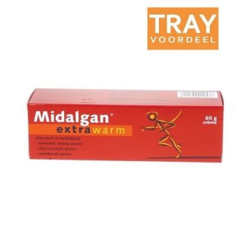 MIDALGAN EXTRA WARM CREME 6 X 60 GRAM