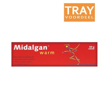 MIDALGAN WARM CREME 6 X 60 GRAM