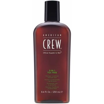 AMERICAN CREW 3 IN 1 TEA TREE SHAMPOO 250 ML