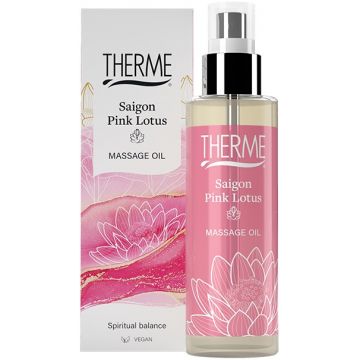 THERME SAIGON PINK LOTUS MASSAGE OIL MASSAGEOLIE 125 ML