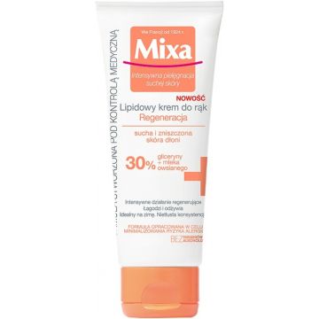 MIXA INTENSIVE CARE DRY SKIN REGENERATION (MIXA) REGENERATION HAND CREAM HANDCREME TUBE 100 ML