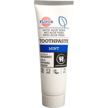 URTEKRAM MINT TOOTHPASTE TANDPASTA TUBE 75 ML