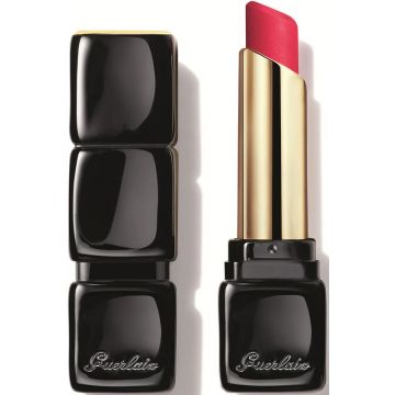 GUERLAIN KISS KISS TENDER MATTE (GUERLAIN) KISS KISS TENDER MATTE 666 LUCKY PINK LIPSTICK LIPPENSTIFT STICK 2,8 GRAM