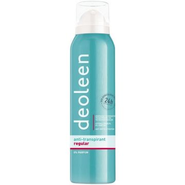 DEOLEEN REGULAR ANTI-TRANSPIRANT DEODORANT SPRAY SPUITBUS 150 ML