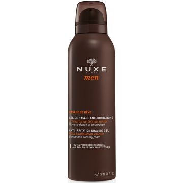 NUXE MEN MEN (NUXE) ANTI-IRRITATION SHAVING GEL SCHEERGEL SPUITBUS 150 ML