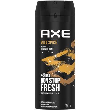 AXE WILD SPICE DEODORANT SPRAY SPUITBUS 150 ML