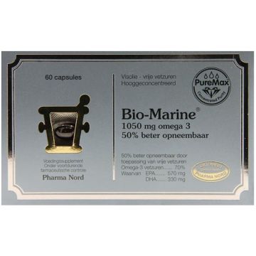PHARMA NORD BIO-MARINE VOEDINGSSUPPLEMENT CAPSULES DOOSJE 60 STUKS
