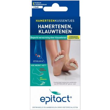 EPITACT HAMERTEENKUSSENTJES MAAT 41/45 DOOSJE 1 STUK