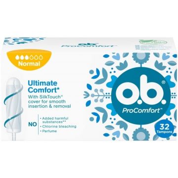 OB PRO COMFORT NORMAAL TAMPONS DOOSJE 32 STUKS