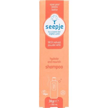 SEEPJE HYDRATE AND NOURISH SHAMPOO (NAVULLING) DOOSJE 38 GRAM