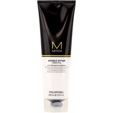 PAUL MITCHELL MITCH DOUBLE HITTER 2 IN 1 SHAMPOO & CONDITIONER 250 ML