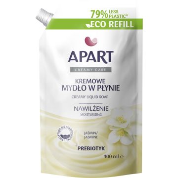 APART CREAMY CARE JASMINE CREAMY LIQUID SOAP VLOEIBARE ZEEP (NAVULLING) 400 ML