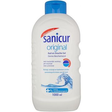 SANICUR ORIGINAL BATH & SHOWER GEL DOUCHEGEL FLACON 1000 ML