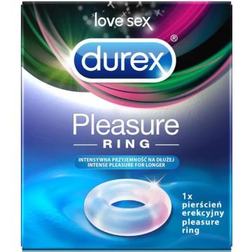 DUREX PLEASURE RING COCKRING 1 STUK (DOOSJE BESCHADIGD)