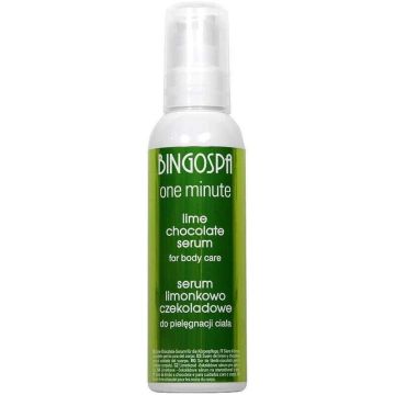 BINGO SPA ONE MINUTE LIME CHOCOLATE SERUM BODYSERUM 135 GRAM