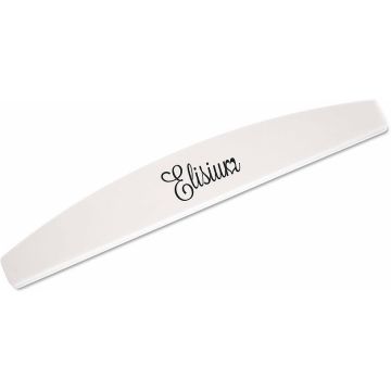 ELISIUM NAIL FILE WHITE HALF MOON 100/180 1 STUK