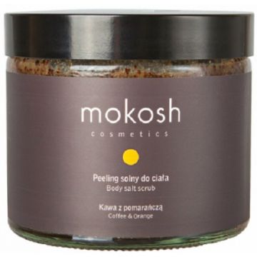 MOKOSH COFFEE & ORANGE BODY SALT SCRUB 300 GRAM