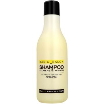 STAPIZ BASIC SALON (STAPIZ) BASIC SALON FLOWERS &amp; KERATIN SHAMPOO FLACON 1000 ML