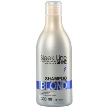 STAPIZ SLEEK LINE (STAPIZ) SLEEK LINE SHINE BLOND SHAMPOO FLACON 300 ML