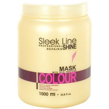 STAPIZ SLEEK LINE (STAPIZ) SLEEK LINE SHINE COLOUR MASK HAARMASKER POT 1000 ML