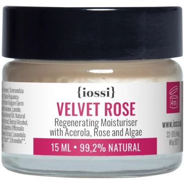IOSSI VELVET ROSE REGENERATING MOISTURISER GEZICHTSCREME POTJE 15 ML