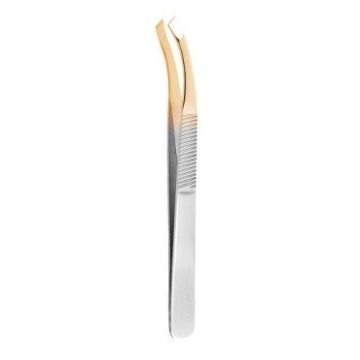 DONEGAL 8.5 CM SLANT TIP TWEEZERS PINCET 1 STUK