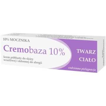 CREMOBAZA 10% UREA SEMI-RICH CREAM FOR SENSITIVE AND ALLERGY-PRONE SKIN 30G (THT 05/2024)