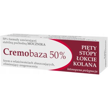 CREMOBAZA 50% UREA CREAM WITH EXFOLIANT PROPERTIES ELIMINATING CALLUS 30G (THT 05/2025)