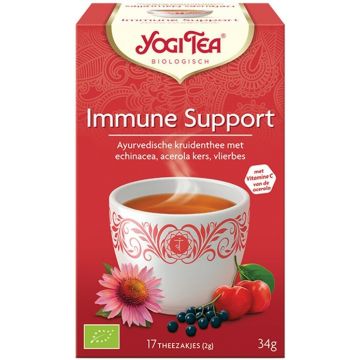 YOGI TEA IMMUNE SUPPORT THEE DOOSJE 17 ZAKJES