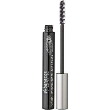 BENECOS NATURAL BEAUTY NATURAL (BENECOS) NATURAL BLACK SUPER LONG LASHES MASCARA KOKER 8 ML