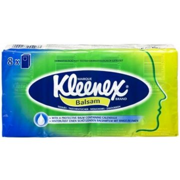 KLEENEX BALSAM ZAKDOEKEN PAK 8 X 9 STUKS
