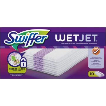 SWIFFER WETJET REINIGINGSDOEKJES PAK 10 STUKS