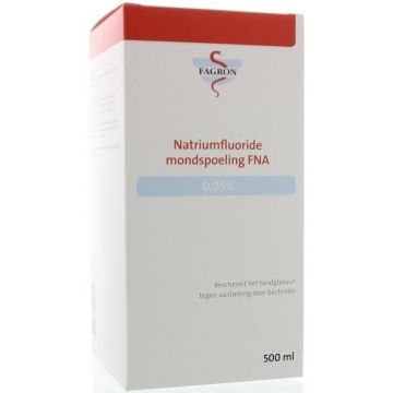 FAGRON NATRIUMFLUORIDE FNA 0,05% MONDSPOELING FLACON 500 ML