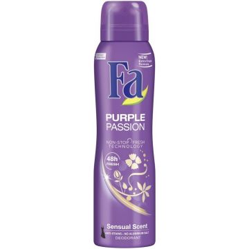 FA PURPLE PASSION DEO SPRAY SPUITBUS 150 ML