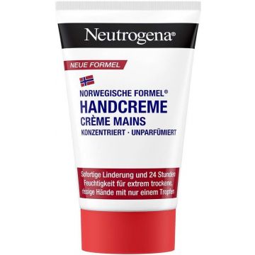 NEUTROGENA NORWEGIAN FORMULA CONCENTRATED UNSCENTED HAND CREAM HANDCREME TUBE 50 ML