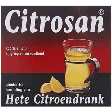 CITROSAN HETE CITROENDRANK POEDER ZAKJES 15 STUKS