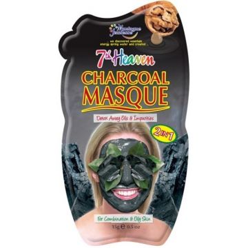 MONTAGNE JEUNESSE CHARCOAL MASQUE GEZICHTSMASKER ZAKJE 15 GRAM