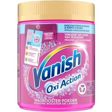 VANISH OXI ACTION VLEKVERWIJDERAAR POT 530 GRAM