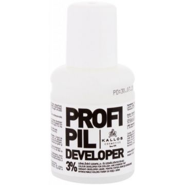 KALLOS 3% PROFI PIL DEVELOPER FOR EYELASH AND EYEBROW TINT FLACON 60 ML