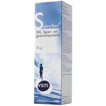 VSM SPIROFLOR SRL SPIER- EN GEWRICHTSCREME TUBE 75 GRAM