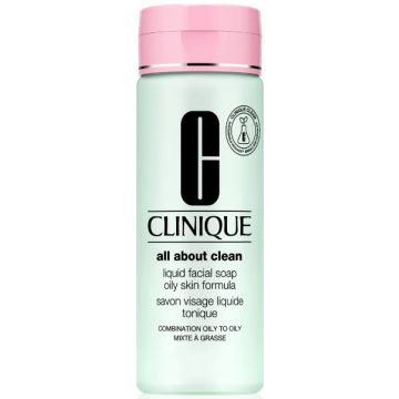 CLINIQUE LIQUID FACIAL SOAP OILY SKIN FORMULA VLOEIBARE GEZICHTSREINIGER 200 ML