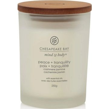 CHESAPEAKE PEACE + TRANQUILITY CASHMERE JASMINE GEURKAARS 250 GRAM