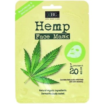 XPEL XBC HEMP (XPEL) HEMP FACE MASK GEZICHTSMASKER ZAKJE 1 STUK