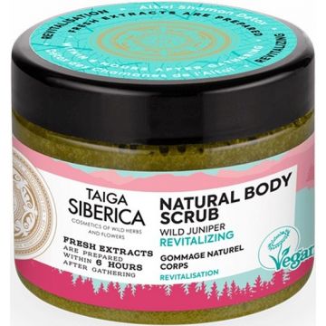 NATURA SIBERICA TAIGA (SIBERICA) TAIGA NATURAL WILD JUNIPER REVITALIZING BODYSCRUB POT 300 ML