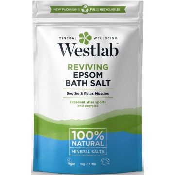 WESTLAB REVIVING EPSOM BATH SALT BADZOUT ZAK 1000 GRAM