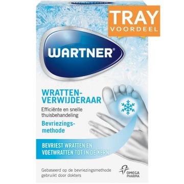 WARTNER WRATTENVERWIJDERAAR TRAY 64 X 50 ML