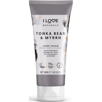 I LOVE NATURALS TONKA BEAN & MYRRH HAND CREAM HANDCREME 75 ML