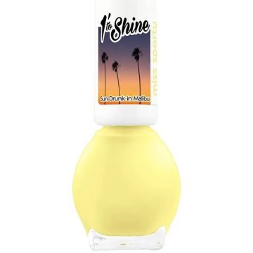MISS SPORTY 1 MINUTE TO SHINE 637 SUN-DRUNK IN MALIBU NAGELLAK POTJE 7 ML