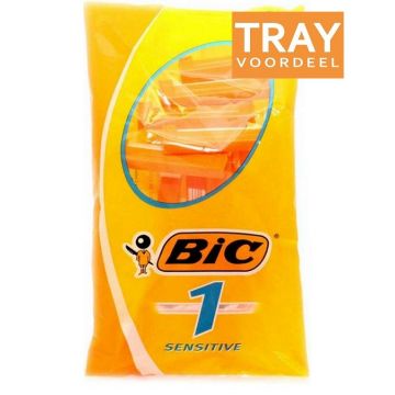 BIC SENSITIVE WEGWERPMESJES TRAY 40 X 5 STUKS